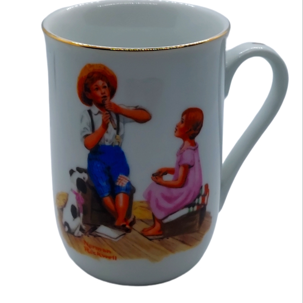 Norman Rockwell Collectible Cups